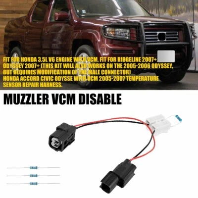 Kit de reemplazo Muzzler VCM para motor Honda V6 de 3,5 L Acura 2013+/Acord 2008+ Foto 1 de 4