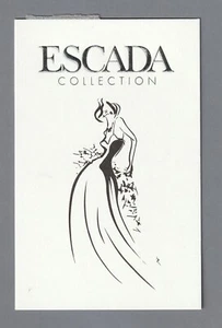 Carte publicitaire - advertising card - Escada Collection - Picture 1 of 1