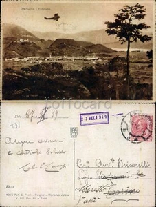 TRENTO PROVINCIA-PERGINE VALSUGANA-PANORAMA-AVIAZIONE-C32-25 - Foto 1 di 1