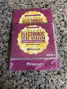 Harcourt Electronic Test System Reading Practice and Assessment on CD-Grade 4 - Picture 1 of 2