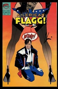 AMERICAN FLAGG 46 (9.2) AUTO/ HOWARD CHAYKIN W/ COA (s001) - Picture 1 of 2