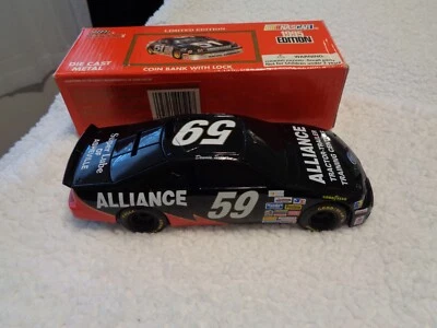 Dennis Setzer #59  Racing Champions 1/24 Diecast Bank Alliance Racing 1995 - Image 1 of 4