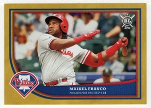 Maikel Franco - Philadelphia - Gold - 2018 Topps Big League Baseball # 193 Mint - Picture 1 of 1