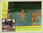 Five Branded Women Original Lobby Card Vera Miles Jeanne Moreau swim in lake