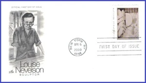 USA4 #3383 U/A ARTCRAFT FDC Louise Nevelson Dawns Wedding Chapel 1 - Imagen 1 de 1