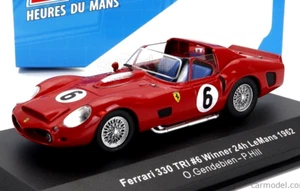 IXO 1/43 FERRARI TRI/LM #6 WINNER LE MANS 1962 O.GENDEBIEN & PHIL HILL LM1962 - Picture 1 of 6
