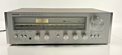 Стереоприемник Hitachi SR-303L винтажный Hifi фоно дерево серебро проверено  - Изображение 1 из 4