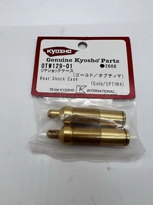 Kyosho OTW129-01 Rear Gold Shock Bodies Optima  - Image 1 of 3