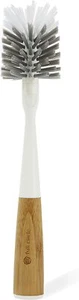Full Circle - Clean Reach Bottle Brush w/ Replaceable Bristle Brush Head, White - Picture 1 of 7