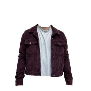 Chaqueta Corta Pana Borgoña Vero Moda Talla S - Imagen 1 de 3