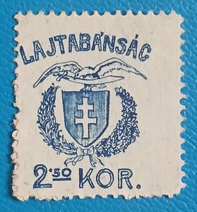 WEST HUNGARY....Lajtabánság....Burgenland....1921...Coat of Arms - Picture 1 of 1