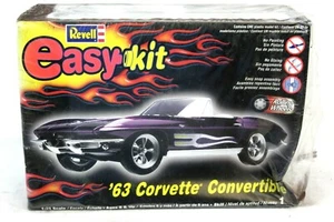 Revell 1963 Corvette Convertible Easy Kit 1:25 Scale Model Kit #85-1934 - Picture 1 of 6