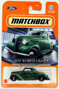 2024 Matchbox #62 1936 Ford Coupe dark green - Picture 1 of 1
