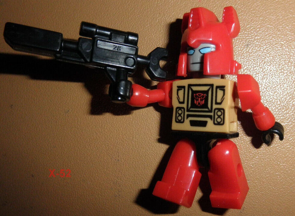 Sentinel Prime Transformers Kreo Red autobot mini figure kre-o kreon toy - Image 1 of 2