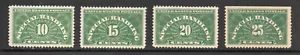 Sc# QE1 - QE4 MH/MLH (10c MNH) / Lote 0724317 - Imagen 1 de 1