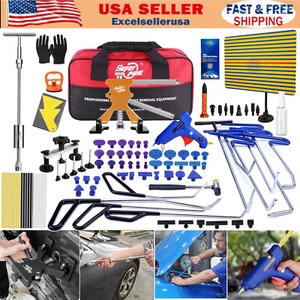 PDR 94PCS Paintless Dent Removal Rods Stainless Steel Rod Tool Kit Dent Repair - Picture 1 of 17