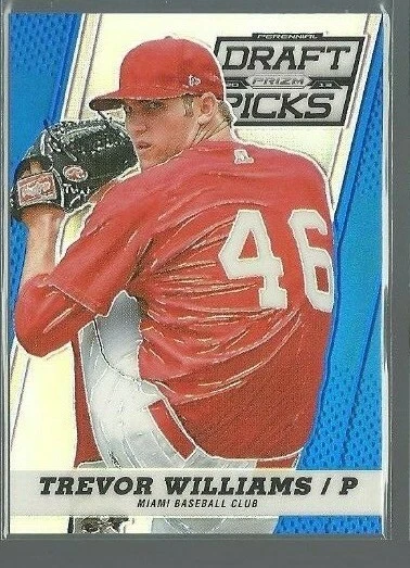 2013 Panini Prizm Perennial Draft Picks Blue Prizm #72 Trevor Williams (re 68159 - Image 1 of 1