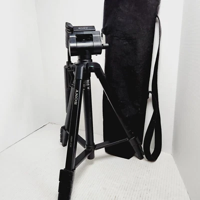 Sony VCT-VPR1 Compact Remote Control Tripod W/ Remote & Bag UNTESTED - Image 1 of 4