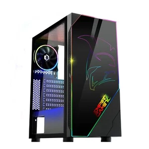 - Boitier PC Gamer Spartan - ARGB Moyenne Tour ATX - Paroi Latérale en Verre ... - Photo 1/9