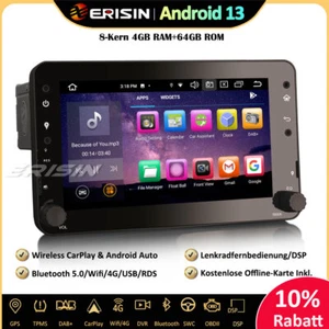 DAB+Android 14 Autoradio GPS Carplay Für Alfa Romeo Spider 159 Sportwagon Brera - Bild 1 von 16
