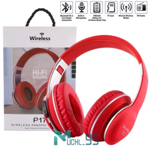 Wireless Bluetooth Gaming Headset W/Mic For Xbox PS4 Gamer Headphones Microphone - Picture 1 of 20