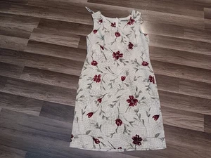 Kathie Lee women's multicolor size 6 sleeveless floral dress - Picture 1 of 16