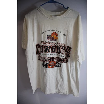 Camisa Oklahoma State Cowboys NCAA Final Four 2004 East Rutherford XL Foto 1 de 4