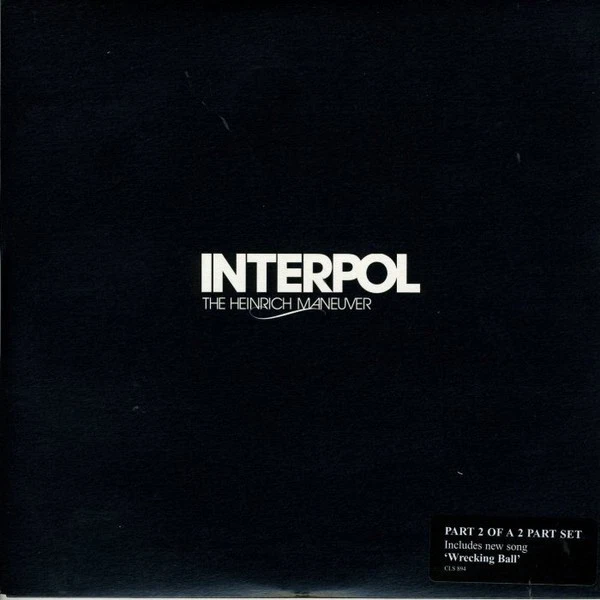 Interpol - The Heinrich Maneuver, 7", (Vinyl) - Image 1 of 1