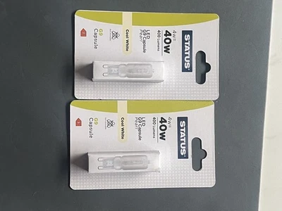 2x Status 4W (=40W) G9 Opal Warmweiß LED Glühbirnen - Bild 1 von 4