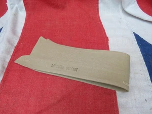 Vintage British Military Officers Khaki Collarless Stiff Shirt Collar Size 17" - Picture 1 of 3