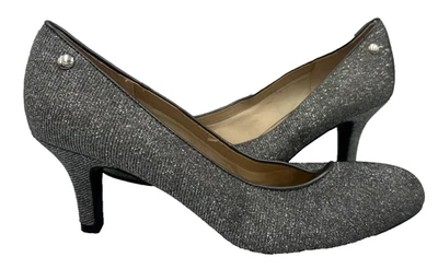 Vestido sin cordones LifeStride para mujer Parigi tacón plateado talla: 7,5 90 años Foto 1 de 4