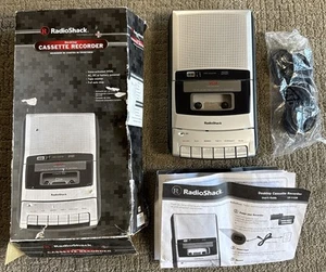 Grabadora de voz casete de escritorio Radio Shack CTR-121 de colección probada y funcionando - Imagen 1 de 7