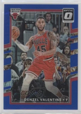 2017-18 Panini Donruss Optic Blue Prizm /49 Denzel Valentine #24 - Image 1 of 2