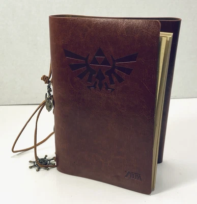 Leather like Legend of Zelda Journal Sketchbook 7"x5" inch w/nautical pendants - Image 1 of 4