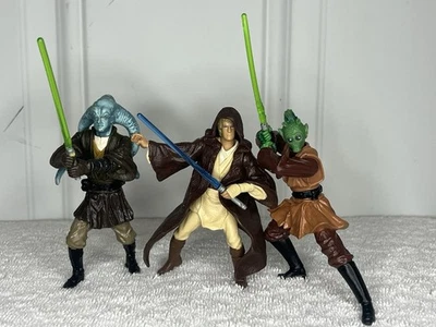 COMPLETE Jedi Knight Army Clone Wars Republic Star Wars Action Figures, 2003 - Image 1 of 4