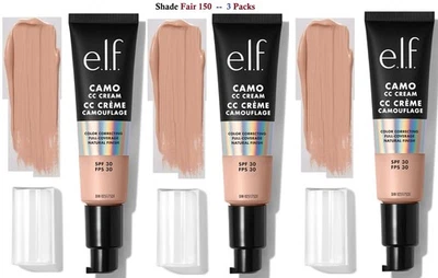 e.l.f. Camo CC Cream Colour Correcting Full Coverage Foundation - Shade Fair 150 - Image 1 of 2