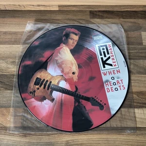 Nik Kershaw - When a Heart Beats 12" Single Picture Disc NIKTP 9 1985 - Picture 1 of 11