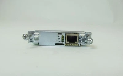 Cisco VWIC-1MFT-T1 1-port RJ-48 Multiflex Trunk-T1 (Only data supported on Ci zq - Image 1 of 4