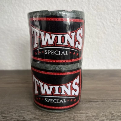 Envolturas de mano de algodón elástico para boxeo MMA de Muay Thai especial para gemelos verde oliva nuevas Foto 1 de 4