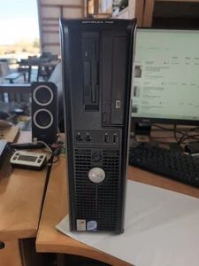 DELL OPTIPLEX 755 TOWER INTEL core 2 DUAL 3.16 GHz 4GB 250GB WIN 7 32 Bit Radeon - Picture 1 of 13