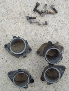 1987 Yamaha FZ700 Metal Carb Intake Flanges - Picture 1 of 1