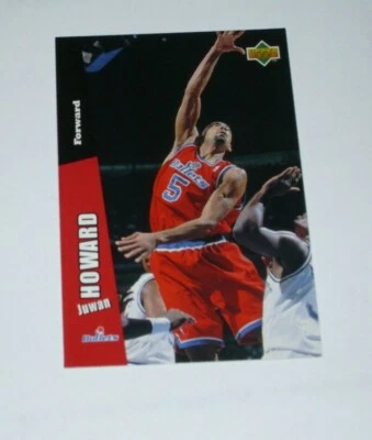 Upper Deck Folz Minis Basketball Card 97 Juwan Howard Washington Bullets NBA #35 - Image 1 of 2