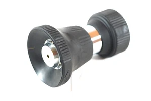 Gartenschlauchdüse Feuerwehrmann Stil Schwerlast Messing & Chrom High Flow Sprüher - Bild 1 von 7