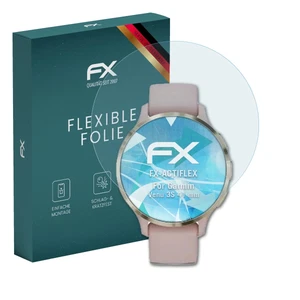 atFoliX 3x folia do Garmin Venu 3S 41mm folia ochronna przezroczysta i elastyczna - Zdjęcie 1 z 8