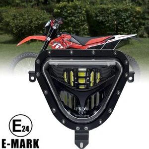 For BETA RR 4T/4 Stroke 125 200 250 300 Enduro 2013-19 LED Headlight Hi/Lo Beam - Picture 1 of 14