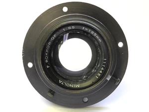 MINOLTA Lens F. Rokkor-QF 195mm f/6.5 used condition with scratches on the glass - Bild 1 von 9