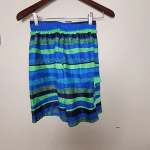 Nike Boys Blue & Green Swim Trunks Board Shorts Bottoms Youth Large - Picture 1 of 3