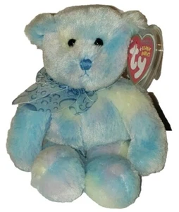 Ty Beanie Baby - LAGUNA the Blue Bear 7.5" NEW MWMTs Plush Stuffed Animal Toy - Picture 1 of 7