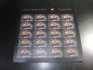 EE. UU. 2022 Sc#5720a Telescopio Espacial James Webb FOREVER Hoja Imperfecta/20 Estampilla Estampilla Estampilla Estampilla Estampada XF - Imagen 1 de 1