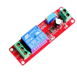 New DC 12V Power Relay Module Adjust 0-10 Second Time Delay Switch NE555 - Picture 1 of 2
